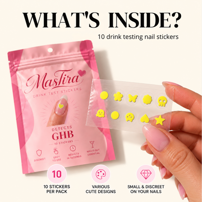 Drink Test Stickers